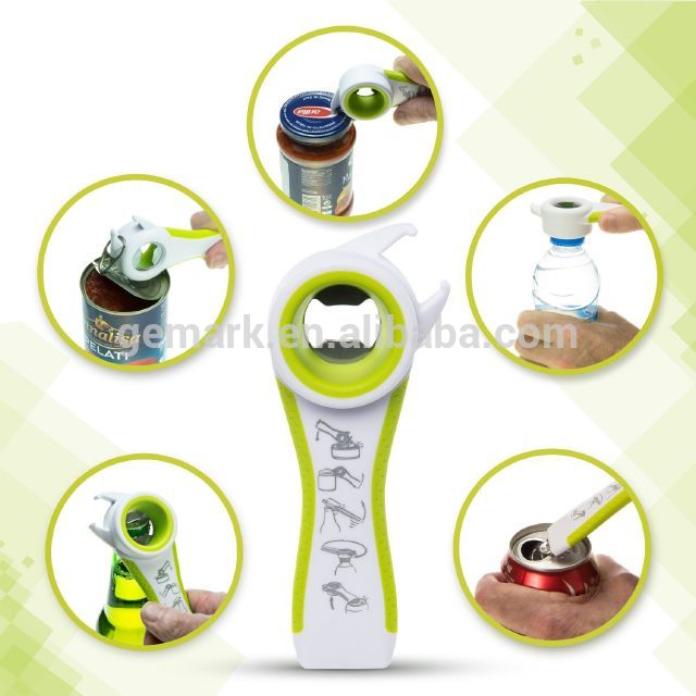 5 in 1 multifunctional bottle opener Jars remover can tab lifter