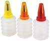 Hot Sale Cake tool ICING SQUEEZE BOTTLE SET WITH SS NOZZLES Cookie Decorating Organizer Rolling Royal Storage Brushes Marker
