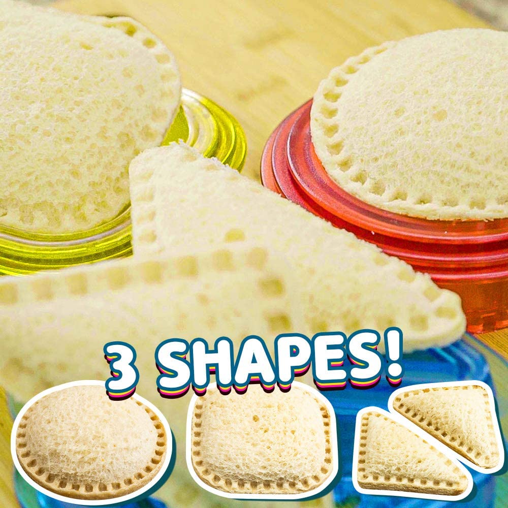 Plastic Sandwich Maker Sandwich Cutter and Sealer for Boys and Girls