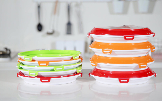 Food Preservation Tray with Reversible lid