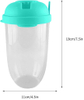 Salad Cup Container with Fork and Salad Dressing Holder Keep Fit Salad Meal Shaker Cup For Picnic