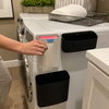 Dryer Sheet Dispenser Laundry Softener Sheets Holder Cover Box Storage for Laundry Room
