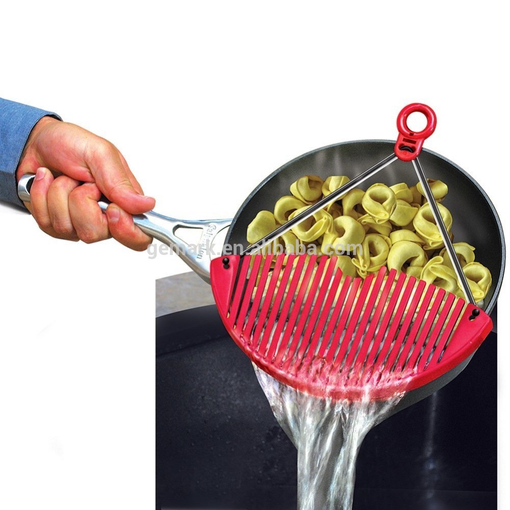 Multifunctional Kitchen Pot Pan Strainer Expandable Strainer Sieve Colander Water Filter Kitchen Accessories cook tool