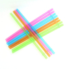 Plastic straws colored eco kids long straws for soda juice coffee hot drinks