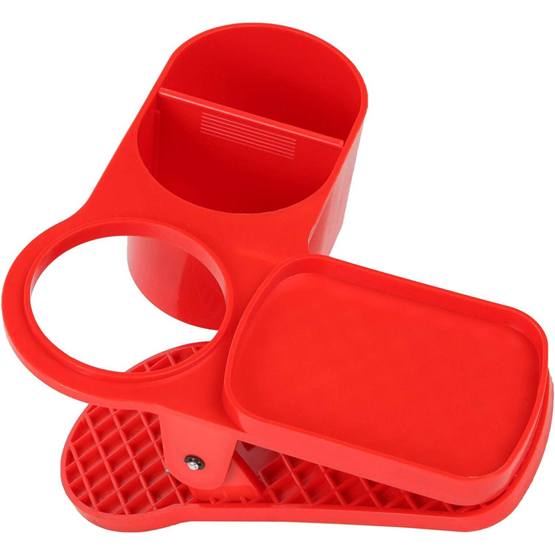 Fun Cup Holder Clip Portable Heavy Duty Clip On Table Cup Holder with Super Strong Clamps