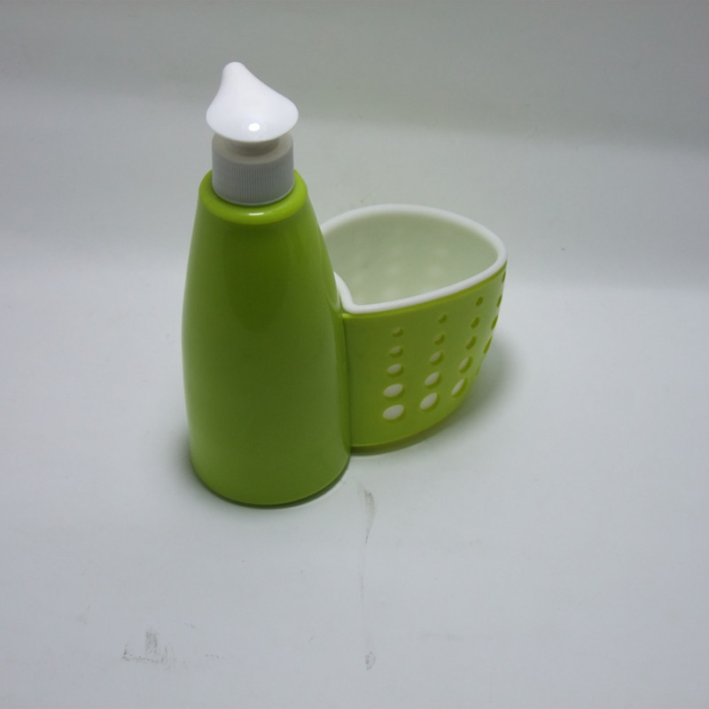 Sink Sider Soap Dispenser with Sponge Holder