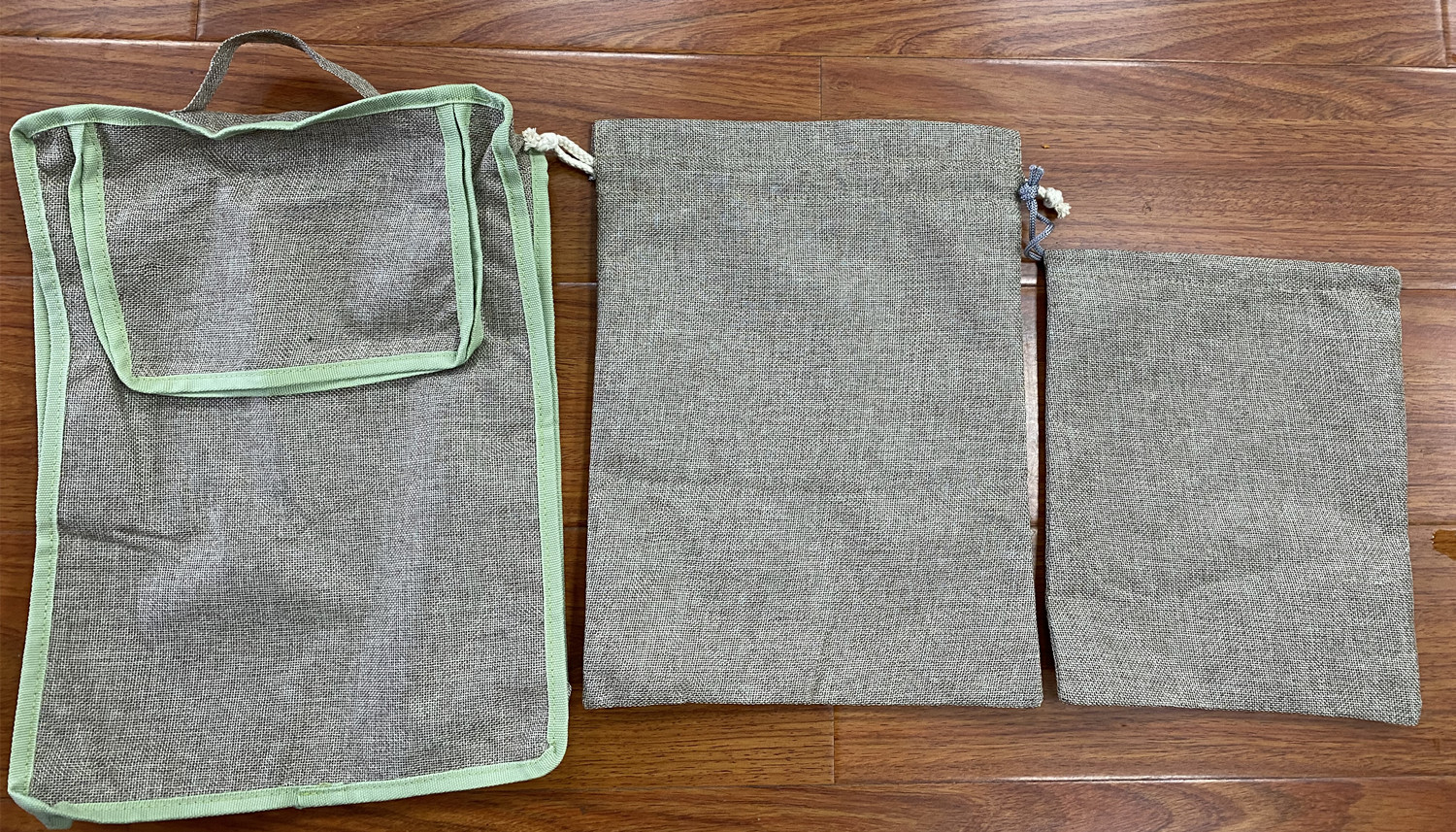Reusable Potato Onion Storage Bag Vegetable Jute Bags 