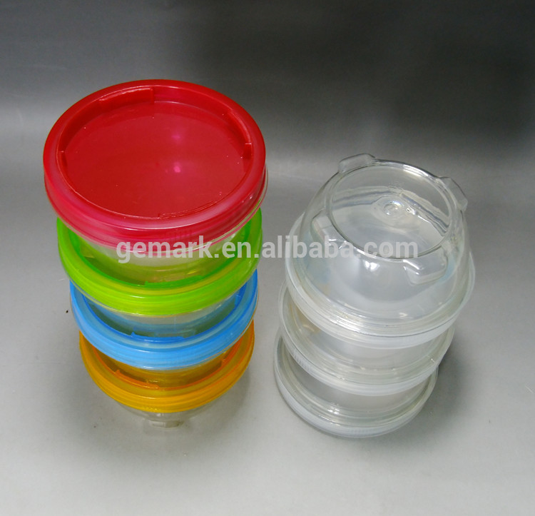 Twisted containers set of 4