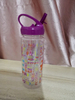 Water Bottle Reusable Sports Water Bottle with Straw for Travel Outdoor Hiking Camping