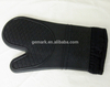 HEAT RESISTANT OVEN MITT WITH PRINTED LOGO