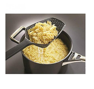 Scoop Colander Strainer Slotted spoon Extra Large Deep Frying/Blanching Colander Style Scoop with Holes