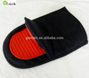HEAT RESISTANT MICROWAVE OVEN MITT COTTON GLOVES WITH SILICONE HOT POT HOLDER