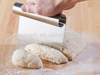 Pizza Dough Scraper Cutter Stainless Steel Chopper Kitchen Cake Tool