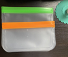 Reusable PEVA Food Storage Bag Airtight Seal Reusable Freezer Bags Dishwasher Safe Leakproof
