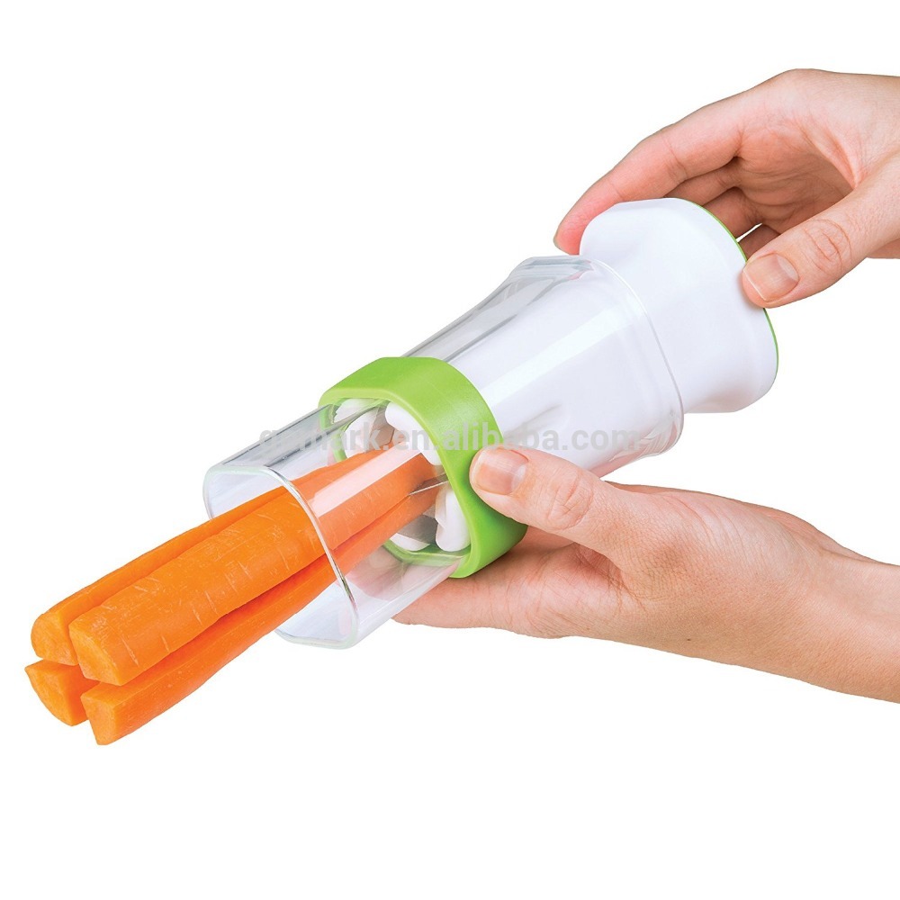 The quarter cutter for fruits and veggies
