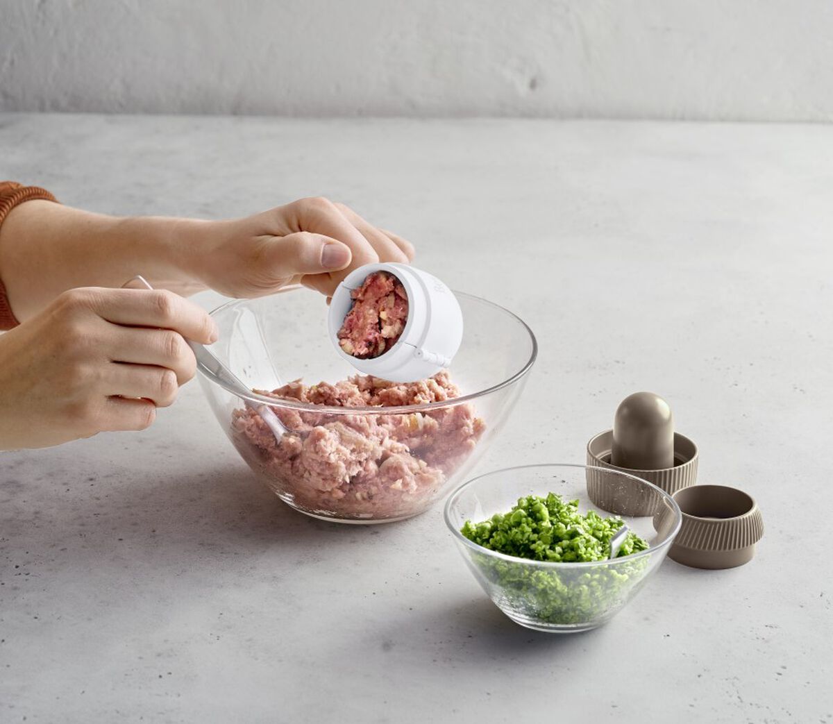 Plastic Meatball Maker
