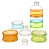 BPA Free Baby Milk Powder Non Spill Smart Stackable Containers with 4 Compartments Baby Feeding Travel Storage Case