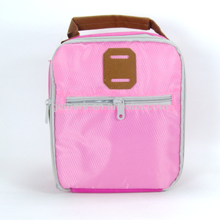 Single Zipper Insulated Cooler Lunch Bag For Diet Management
