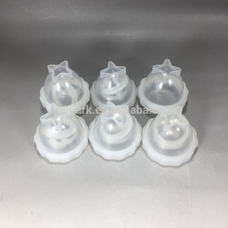 Hard-Boiled Egg Cooker White Egg Poaching Cups Set 6