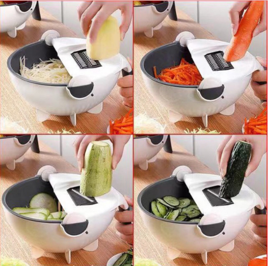 RTS Fruit Vegetable Tools Spiralizer 8 in 1 handheld ...