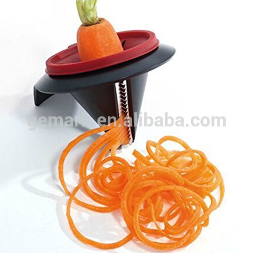 Kitchen Fruit Vegetable Tools Vegetable spiral slicer peeler plastic cutter spiralizer