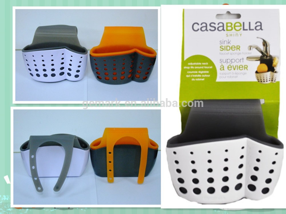 SINK SIDE CADDY CUTLERY DRAINER HOLDER SINK DRAINER